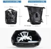 Panniers S Rhinowalk 2 Pieces 20L Bicycle Pannier Accessories Waterproof Portable Bike Trunk Pack Travel Cycling Bag 0201