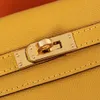 Mini sac à bandoulière en cuir Epsom Lady Designer 10 couleurs or/argent matériel femme sac à bandoulière en cuir véritable pochette Etoupe/Noir/Beton couleurs