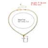 Cheker gothletic simples cupchain shinestone cruzamento de colarinho colarinho pingente jóias de moda feminina 2023