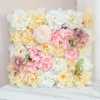 Dekorativa blommor Artificial Plant Rose Flower Wall Wedding Pography Bakgrund Hem Trädgård Shopping Mall El Lobby Floral Green Decor