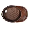 BeanieSkull Caps Men SpringWinter Genuine Leather BlackBrown Flat Baseball Male 5462 cm Customized Size Outdoor Golf Ha 230202