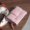 Wallets Luxury Soft PU Leather Women Hasp Wallet Fashion Tri-Folds Clutch For Girls Coin Purse Card Holders Female Money Bag 4985