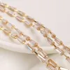 Chains Plated 14K True Gold Filled Color Retention T Zircon Beads Necklace DIY Jewelry Making Accessories Jewellery Findings