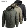 Herren Jacken Frühling Windjacke Mann Oversize 7XL Windschutzscheibe Jacke Männer Herbst Mantel Camping Männlichen Arbeit Tragen Kleidung AM453 230203