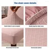 Camas de cadeira Spandex Solid Color Desk Seat Protector Slipcovers para El Banquet Wedding Universal Size