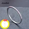 Cluster Rings Ataullah Fashion Simple S925 Серебряное изящное кольцо для женщины уникальная свадьба RW005 RW005