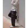 Męskie spodnie Multi-Pockets Ładunki Mężczyźni jesienne wszechpasane luźne modne męskie spodnie koreański styl wypoczynek streetwear streetwear hip hop spodni