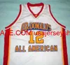 Custom Men Youth women Vintage Dwight Howard McDONALDS ALL AMERICAN College Basketball Jersey Size S-4XL 5XL or custom any name or number jersey