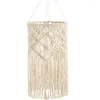 Lâmpadas pendentes da sala de estar lâmpada de teto de tecla de estar à mão Sombra Bohemian Tassel Banheiro Banheiro Branco quente Branco branco