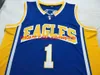 Benutzerdefinierte Männer Jugend Frauen Vintag Männer Eagles K. Thompson #1 Basketballtrikot Größe S-4XL 5XL oder benutzerdefiniertes Trikot mit beliebigem Namen oder Nummer