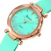 ساعة Wristwatches Sports Women's Luxury Watches Fashion Dress Womens Geneva Silica Zegarek Damski D50