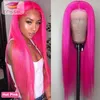 remy human hair wigs pink