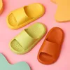 Slipper Kids Slipers Solid 2022 Summer Sandals Toddler Baby Boys Girls Badrum Beach Childern Soft Sole Shoes Anti-Slip 0203