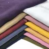 Lenços de luxo Matagorda Mulher Lastes de malha de malha Bufanda Mujer Hijab Lenço do lenço Pure Color Lady Wrap 110 110cm