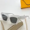Designer Small Frame Solglasögon för WomanFashion Classic Cat Eye Sun Glasögon Goggle Outdoor Beach Eyeglasses Man Turistparty Valfritt med