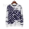 Herrenpullover Designer Herrenpullover Stricken Stickerei Pullover Pull Homme Männer Langarm Pullover Mode Gestrickte Sweatshirt Kleidung 1ZEU