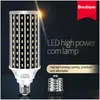 Bulbes LED AC100277V E27 50W 2835 FAN CHARGING CORN Light BB sans lampe pour la décoration intérieure Droplight Street Spotlight Dro DHRZ3