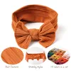 Headbands 12 Pack Baby Nylon Hairbands Bow Elastics Handmade Accessories for Girls born Infant Toddlers Kids 230202