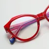 Zonnebril TR90 Retro Diamond Anti-blauw Lichtglazen frame mannen vrouwen aanpasbare recept spiegel