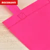 Gift Wrap 50x PROMOTION CUSTOM SOLID SOLID Non Woven Bag Fabric återanvändbar shopping med handtag