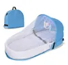 2023 Sleeping Baby Bed Culle Neonati Nido Letti da viaggio Pieghevole Babynest Zanzariera Culla Infantile Cestino per dormire per 0-24 mesi