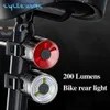 Luzes 200 lumens Multi Bike Light MTB Ciclismo LED LED à prova d'água Biciclo de farol lanterna luminária traseira Taileira para capacete Post 0202