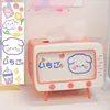 Boîtes de rangement de bureau, boîte à mouchoirs créative, organisateur multifonction, support de téléphone TV, Kawaii, décoration de maison mignonne pour fille