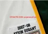 Anpassade män ungdomskvinnor vintage Kevin Durant Mitchell 07 08 College Basketball Jersey Size S-4XL 5XL eller Custom något namn eller nummer Jersey