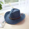 Wide Brim Hats Summer Style Classical Western Cowboy Hat For Men Women Straw Jazz Cap Sun Caps Sombrero