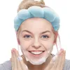 عصابة رأس Sponge Spa لغسل الوجه ، والمكياج رئيس عصابة العناية بالبشرة.