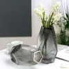 Vase Geometric Creativity Glass Handmade Desktop Flower Decorations Vase Home Decor Girl Pot