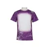 Autres fournitures de fête festives Sublimation Chemises blanchies Transfert de chaleur Chemise de blanchiment vierge T-shirts en polyester Fs9535 Sxa22 Drop Deli Dhx9C