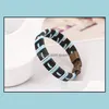 Charm Bracelets Charms Bangles Rope Man Jewelry Friend Leather Bracelet Drop Delivery Dh0Vg