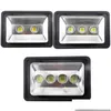 Floodlights Ce Rohs Led Floodlight 85265V 200W 300W 400W Outdoor Flood Light Lamp Waterproof Tunnel Lights Street Drop Delivery Light Dh6Zo