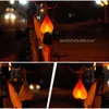 Lumières LED feu arrière Silicone coeur forme étanche vtt vélo feu arrière nuit coffre-fort avertissement feu arrière vélo accessoires 0202