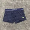 Intimo da uomo di design Boxer neri Mutande di moda Boxer traspirante Intimo da uomo sexy in vita da uomo