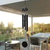 Decorative Figurines Memorial Wind Chimes 6 Aluminum Tubes Bell Soothing Melody Clearance Elegant Hanging Large For Balcony Backyard