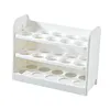 Bouteilles de stockage 30 grille oeuf conteneur plateau réfrigérateur oeufs organisateurs support pour garde-manger armoire tiroir étagère comptoir