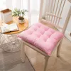 Pillow Korean Style Girl Heart Fashion Solid Color Dining Chair Simple Corduroy Home Decor Seat Pad Thickened Non-slip Mat