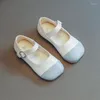 Scarpe basse Kid Pelle Autunno Baby Girl Tacchi Ragazze Principessa Casual Bambini Singolo SZ420