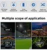 في الهواء الطلق شارع شارع شارع تحريض جولة الجدار الشمسي إضاءة مضادة للماء IP65 تحكم مستشعر الحركة عن بُعد لساحة مسار الفناء