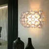 Lampe murale moderne brève américaine de luxe Zeus lumière créative perles de sueur Ion salon salle à manger pour l'éclairage de la maison