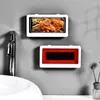 Aufbewahrungsboxen Wasserdichte Dusche Telefonkasten Fall Dichtung Schutz Touchscreen Handyhalter für Küche Freisprecheinrichtung Bad Organizer