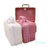 Sacs polochons 14 pouces petite boîte de valise patte d'ours avec poignée 22 serrure mini étui à bagages pour chaussures de voyage affaires ordinateurs portables portables 230203