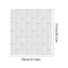 Wallpapers 77 70CM 3D Brick Wall Self-Adhesive PVC Foam Panel Wallpaper Waterproof Paper For Kitchen Home Decor Stickers