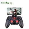 Controladores de jogo Terios T3 Joysticks Android Wireless Bluetooth Gamepad Gaming BT 3.0 para Smartphone Tablet PC TV Box Universal grátis