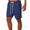 Designer -Men's Shorts Men's Cotton Linen Pants Male Summer Breathable Solid Color Beach Men Streetwear S-2XL