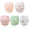 Cloth Diapers 5PcsLot Baby Diaper Boys Training Pants 6 Layer Waterproof Reusable Cotton Infant Shorts Underwear Girl Nappies Panties 230203