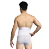 Men's Body Shapers HaleyChan Men's High Waist Compression Shapewear Slimming Shaper Tummy Control Shorts Briefs Underwear Men Slim