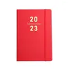 Doelen gewoonte schema's Stationeryy Office School Supplies 2023 Planner Boek A5 Agenda Notebook Index Lijst 365 Days Diary